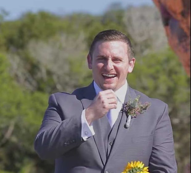 Bride big reveal in t-rex costume will melt your heart