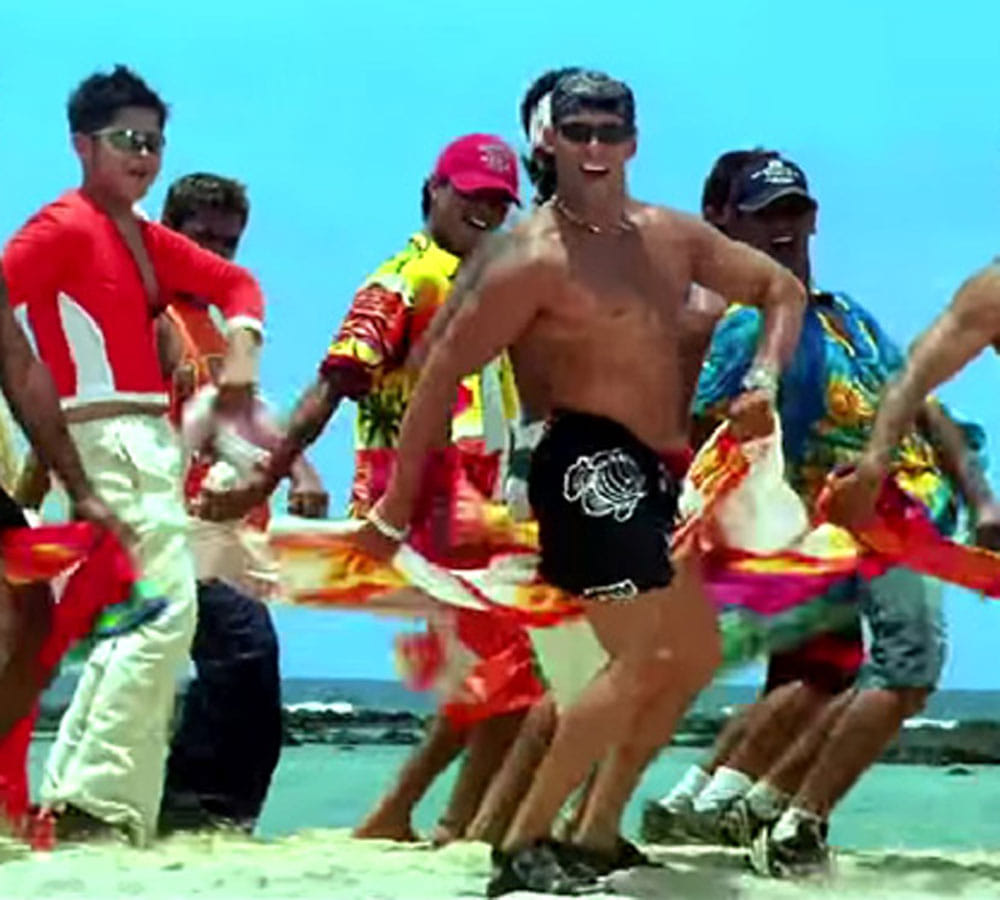 bollywood hero heroine costume after shooting