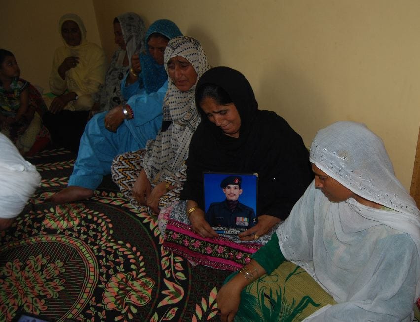 family of martyr in poonch is disappointed by government