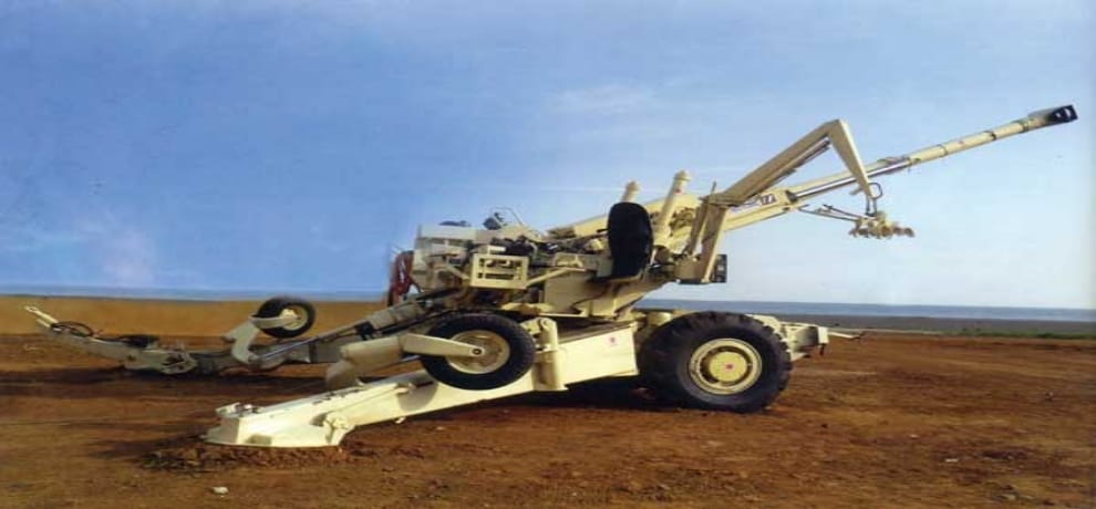 chinese part used in dhanush cannon instead of german