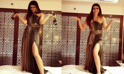 kriti senon do item dance in kalank with sanjay dutt and madhuri dixit