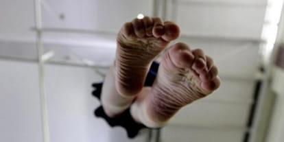 hanged herself in the room after lovers death