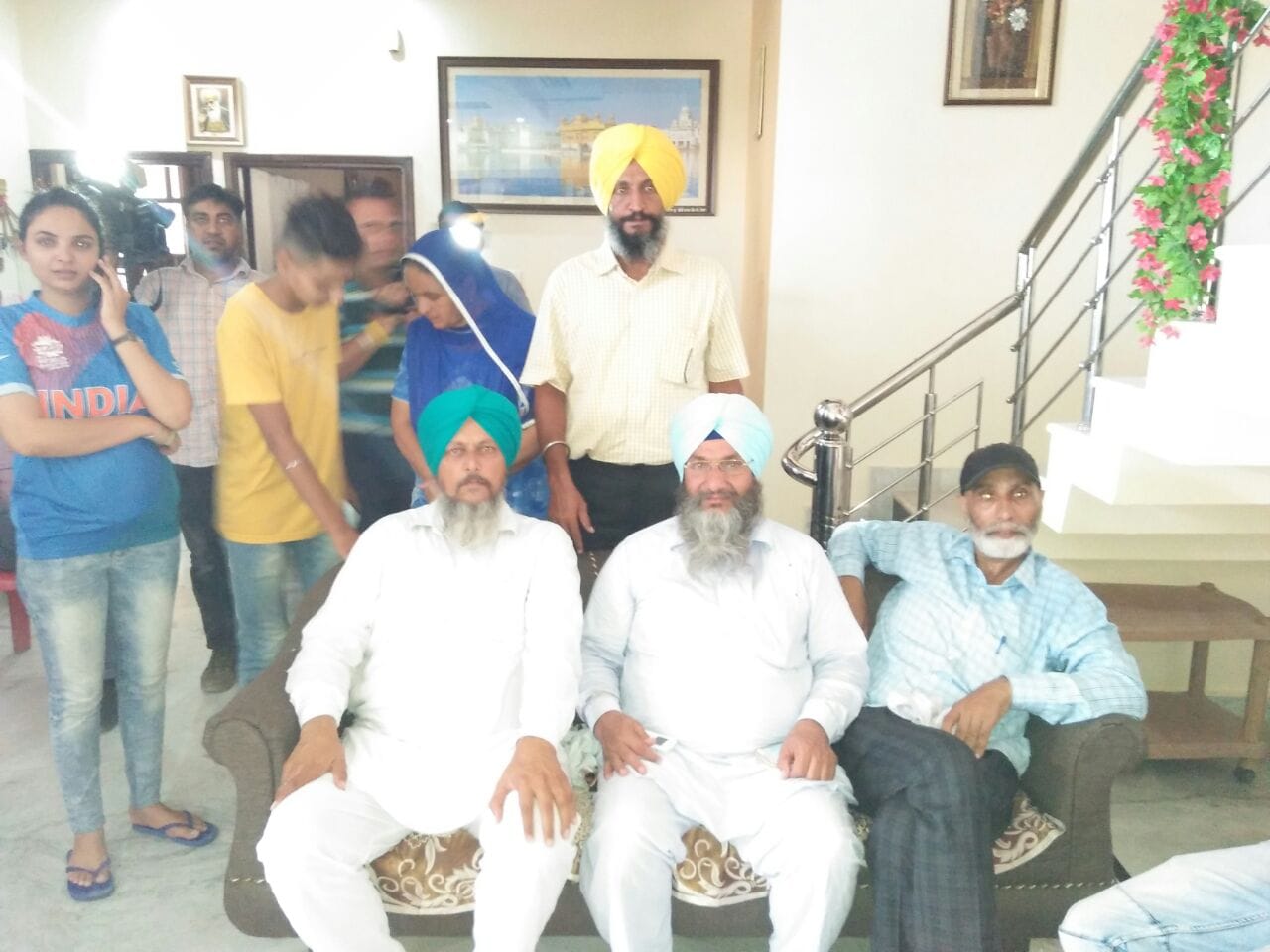 sister of cricketer Harmanpreet Kaur wishes to team india