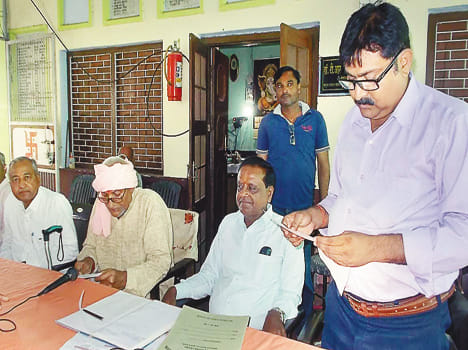 Sworn in to newly elected office bearers