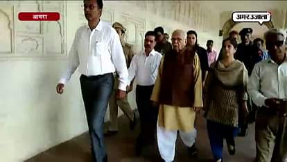 UTTER PRADESH GOVERNER RAM NAIK IN AGRA