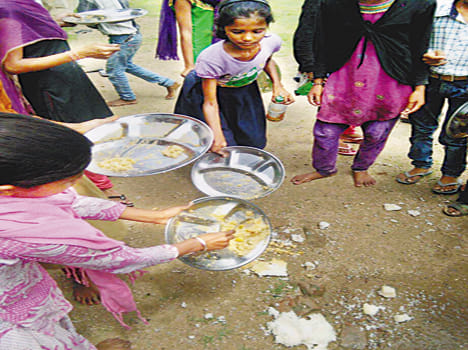 In the mid-day meal