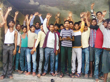villagers locked the substation