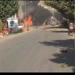 around ten dies after a car bomb blast in Afghanistan's capital kabul