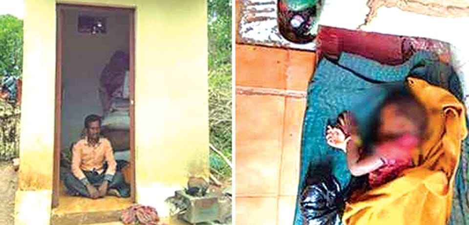  This tribal family of Odisha is forced to sleep in the toilet due to poverty