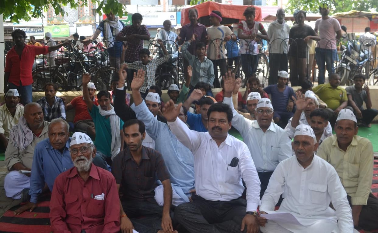 Ditching of dirty drains, water pollution