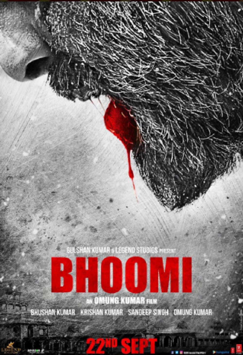 Sanjay Dutt set to make a comeback with Omung Kumar's film Bhoomi, teaser poster released