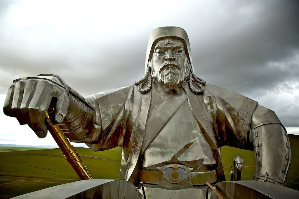  Genghis Khan did not want him to remain silent after his death.