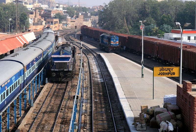 trains affected in rajasthan due to heavy rainfall 