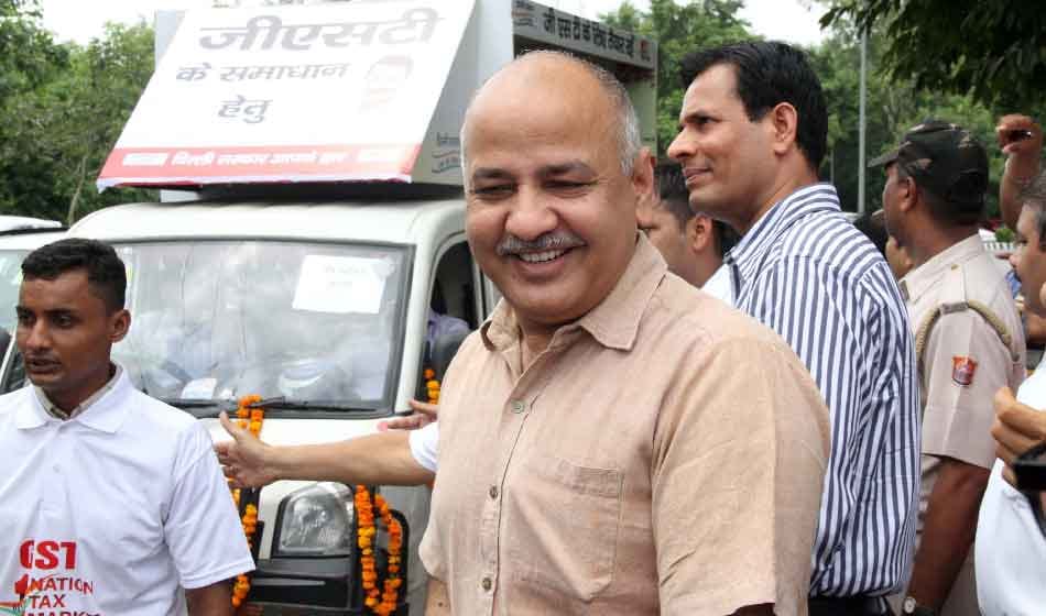 mobile van will give gst classes in delhi with eighteen van