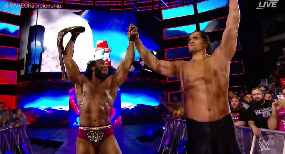 the great khali makes sensational entry in wwe battleground, audience goes mad 
