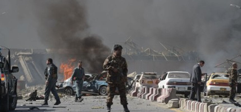 Multiple casualties in suicide attack near Afghan ministry