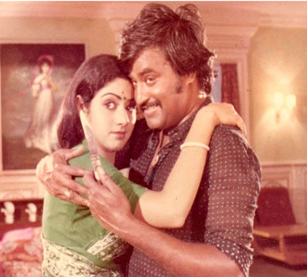 Sridevi spit on Rajinikanth's face during 16 Vayathinile shooting