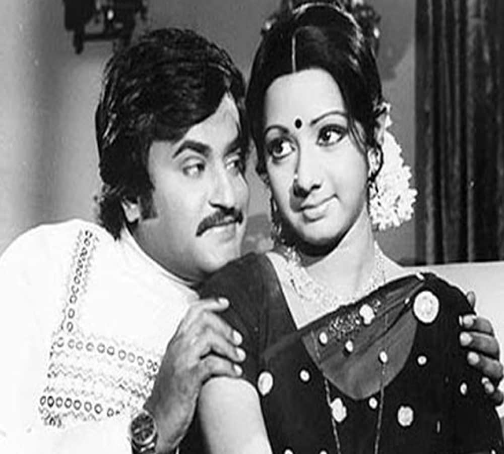 Sridevi spit on Rajinikanth's face during 16 Vayathinile shooting