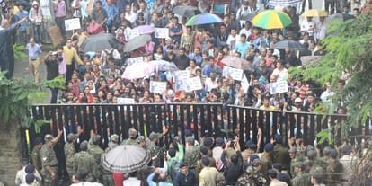 kotkhai gangrape and murder case Protest in shimla