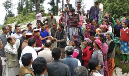 BJP Ask Resign From Virbhadra singh in kotkhai gangrape and murder case.