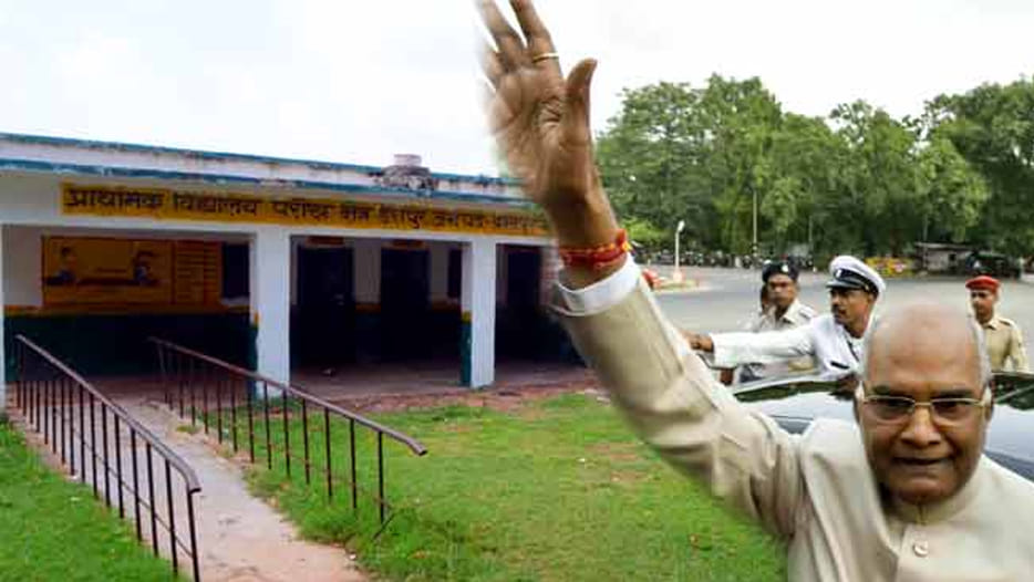 First big gift to the village of President Ramnath Kovind