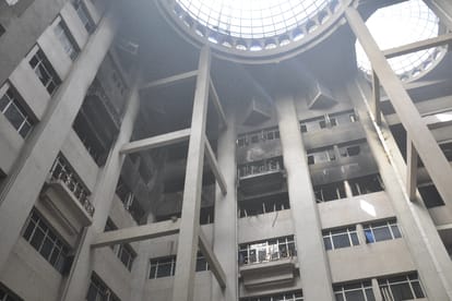 fire incident to be investigated in mandi parishad in Lucknow.