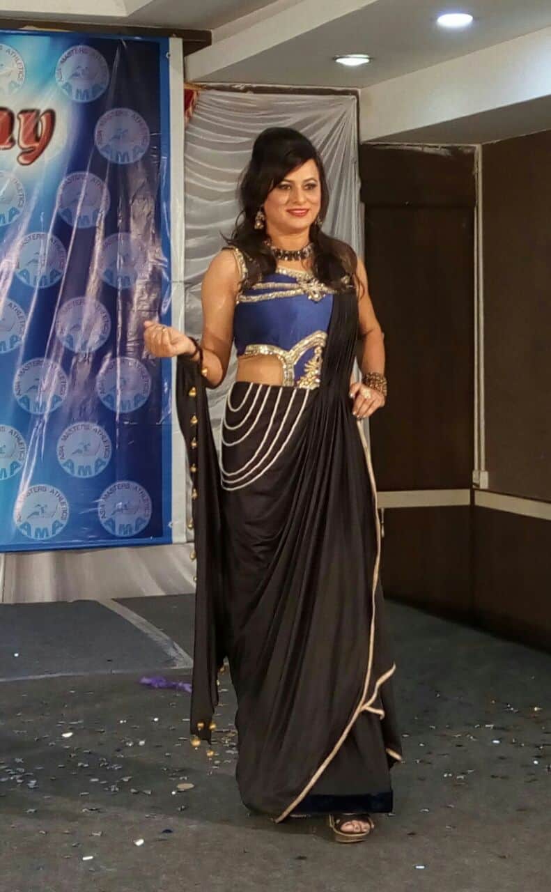 nilu mishra win beauty queen competition