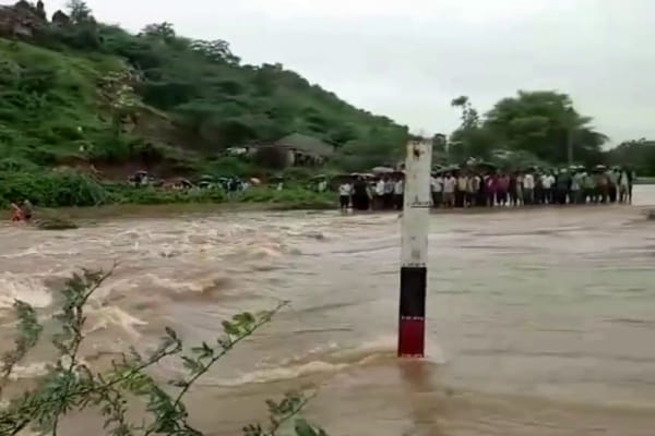 heavy rainfall in many district of rajasthan