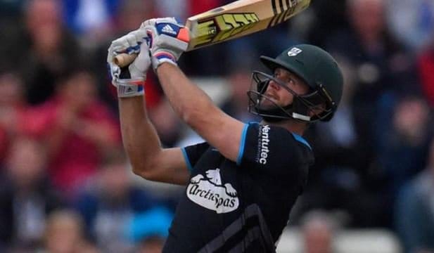 ross whiteley of worcestershire hits 6 sixes in an over in natwest t20 blast