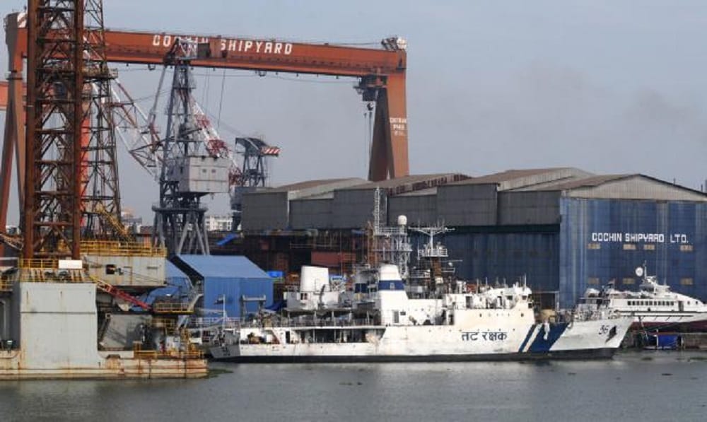 government jobs for 10th pass in cochin shipyard salary 20000