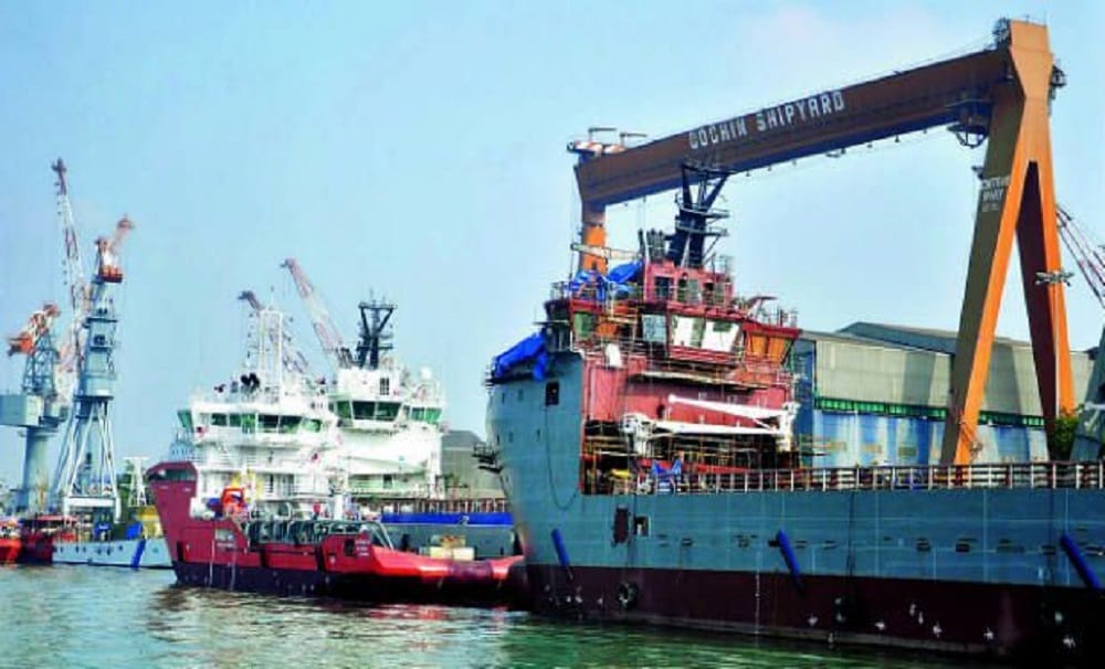 government jobs for 10th pass in cochin shipyard salary 20000