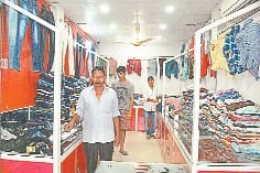 theft done in the shop 