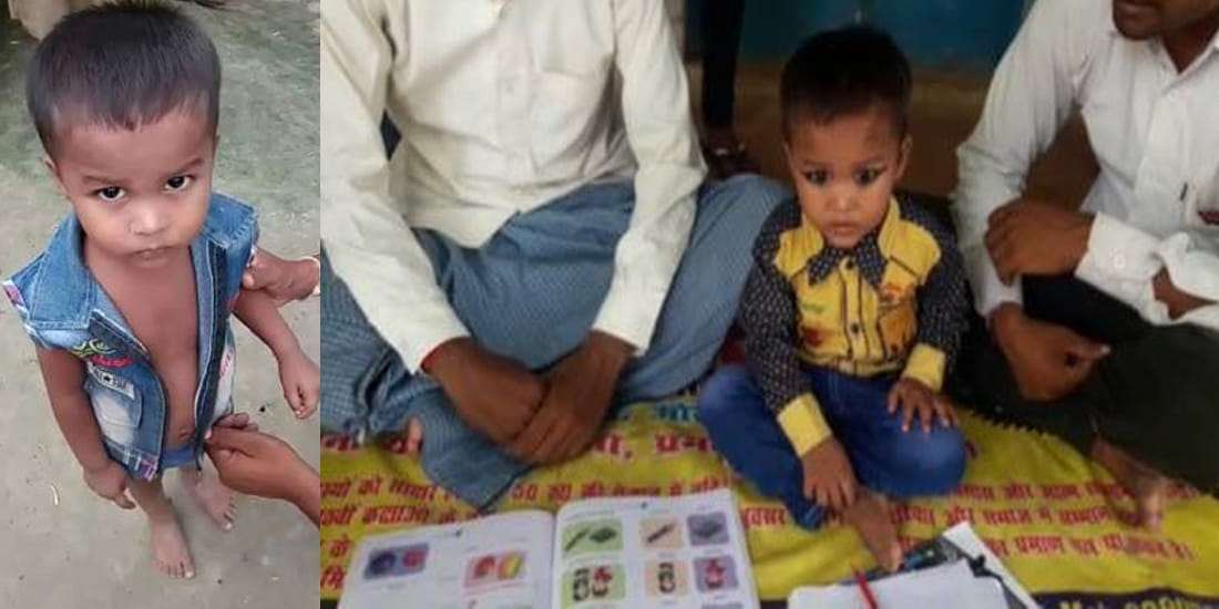 three year old child answers reason for surprised 
