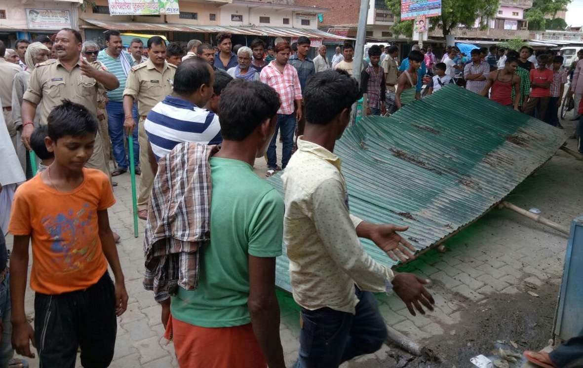 Market along the route is also free of encroachment