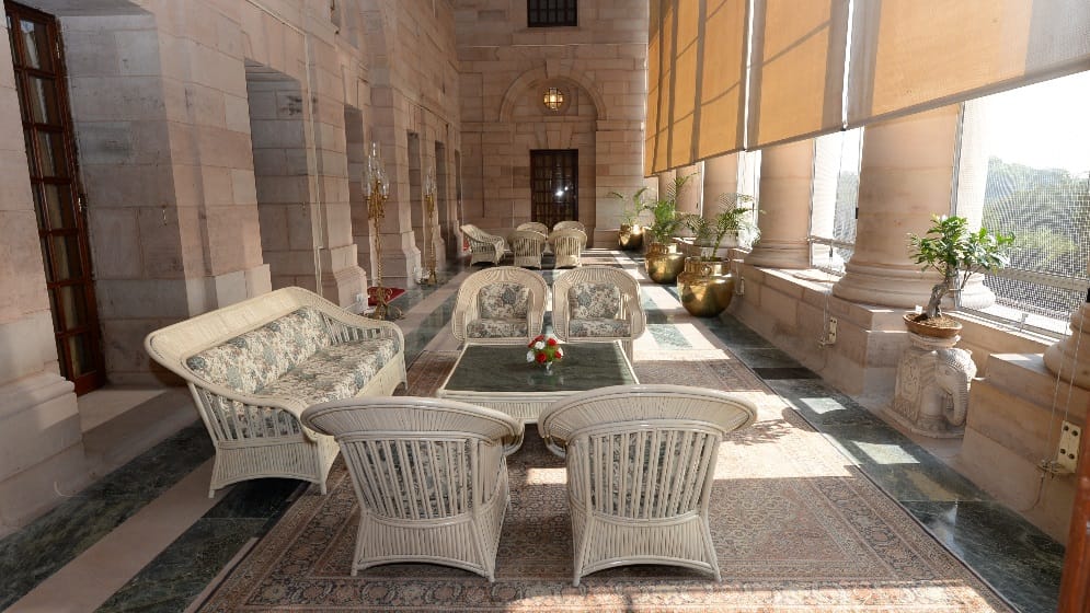 These are the inside pictures of President house