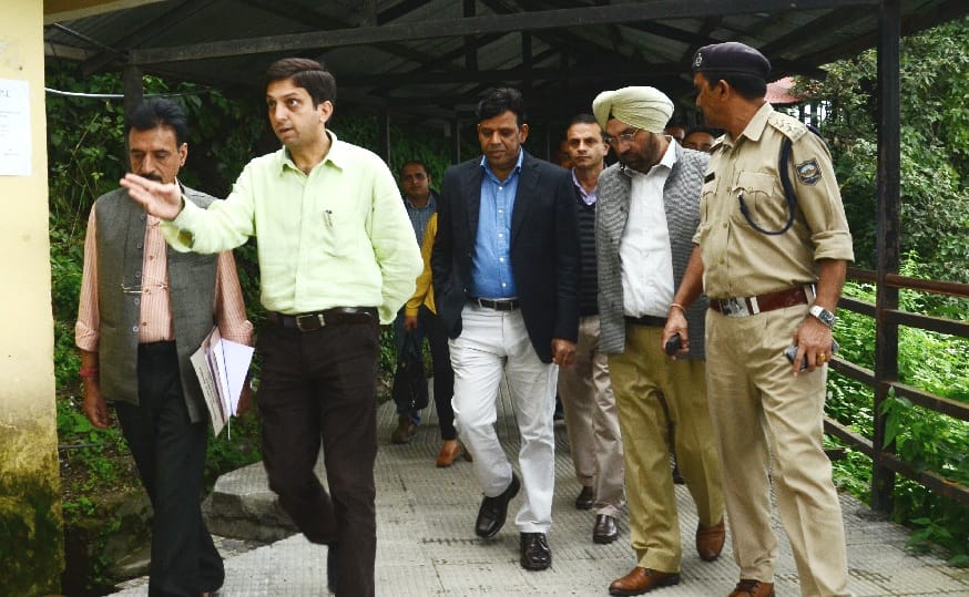 Forensic Team Observe Dead Body of Accused in Kotkhai gangrape and murder case.