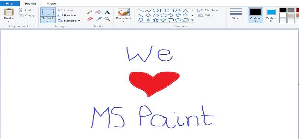 MS Paint Isnt Going Away, Microsoft Says it Will Be available for Download on Windows Store