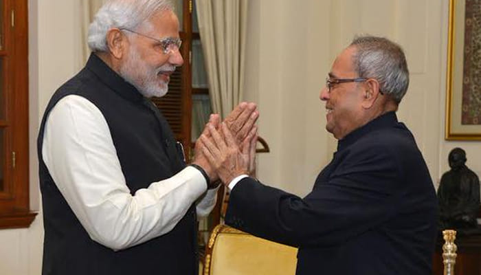 मोदी प्रणब