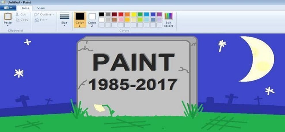 Microsoft wants to says goodbye to Paint After 32 Years