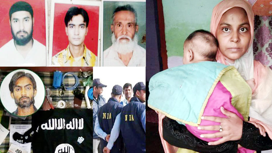 nia arrested three suspected in kanpur