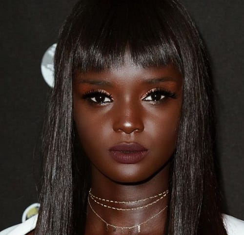 Sudanese-Australian model Nyadak Thot Duckie often   confused as plastic doll