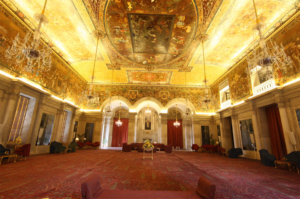 These are the inside pictures of President house