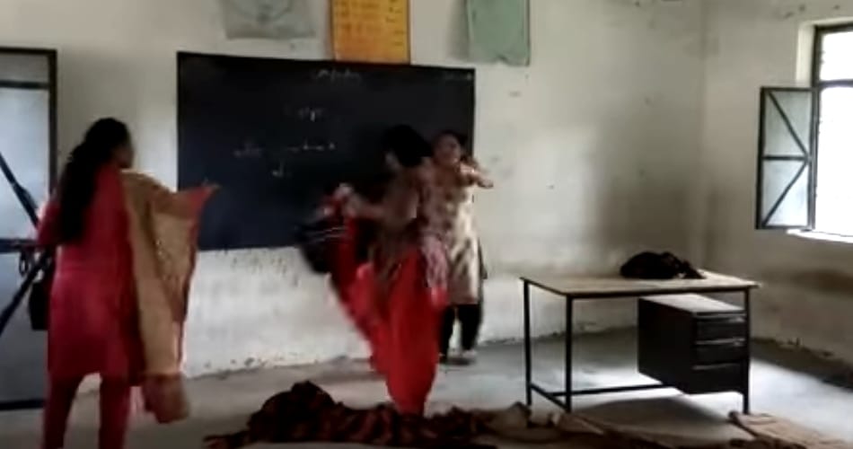 Teachers beat up each other in Dera Bassi