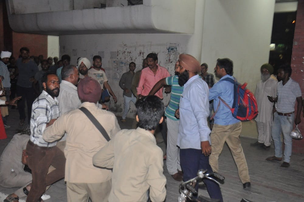clash between youth and ctu bus driver