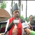 Mehbooba considers Gilani to be his father she must know of NIA action-Farooq Abdullah