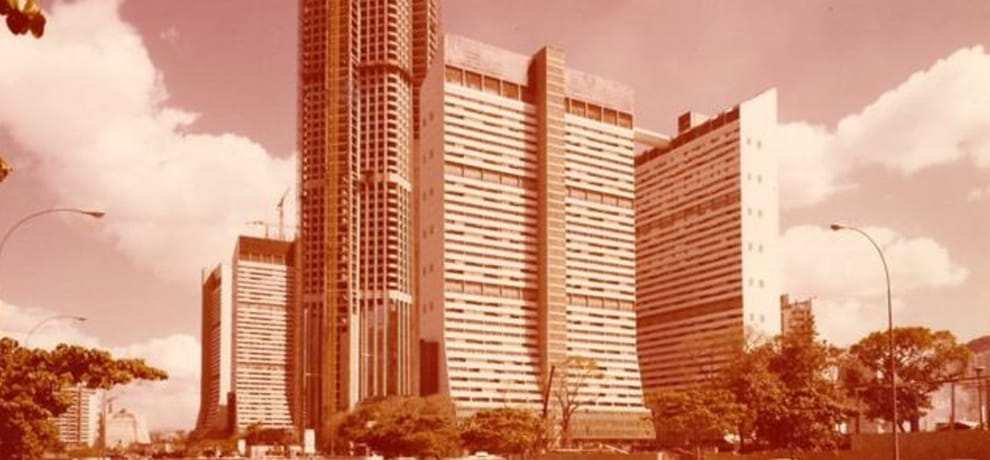 Towers of the Silence of Venezuela's capital of Caracas