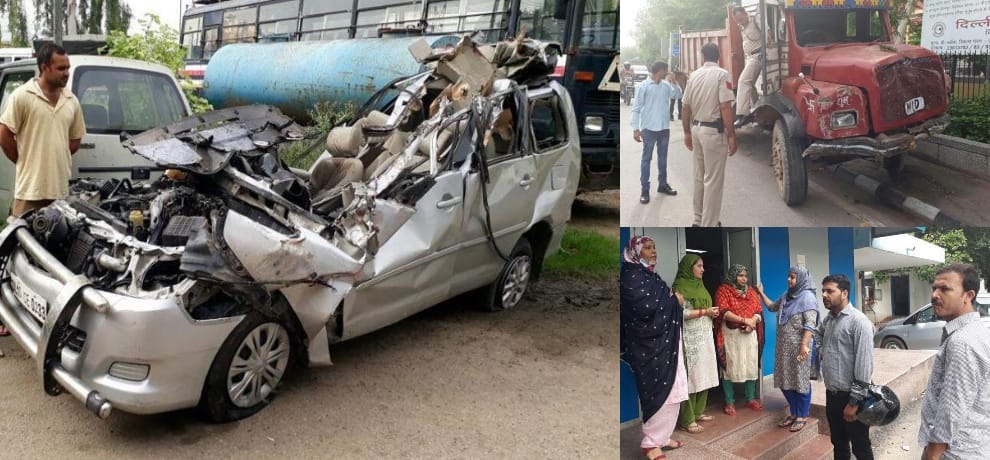 family came from iran to delhi to celebrate id died in car accident