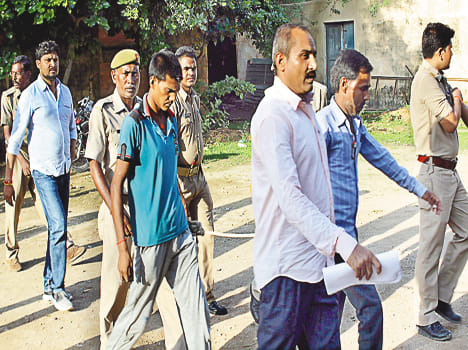 Four people have been given life imprisonment for killing SP leader and munim
