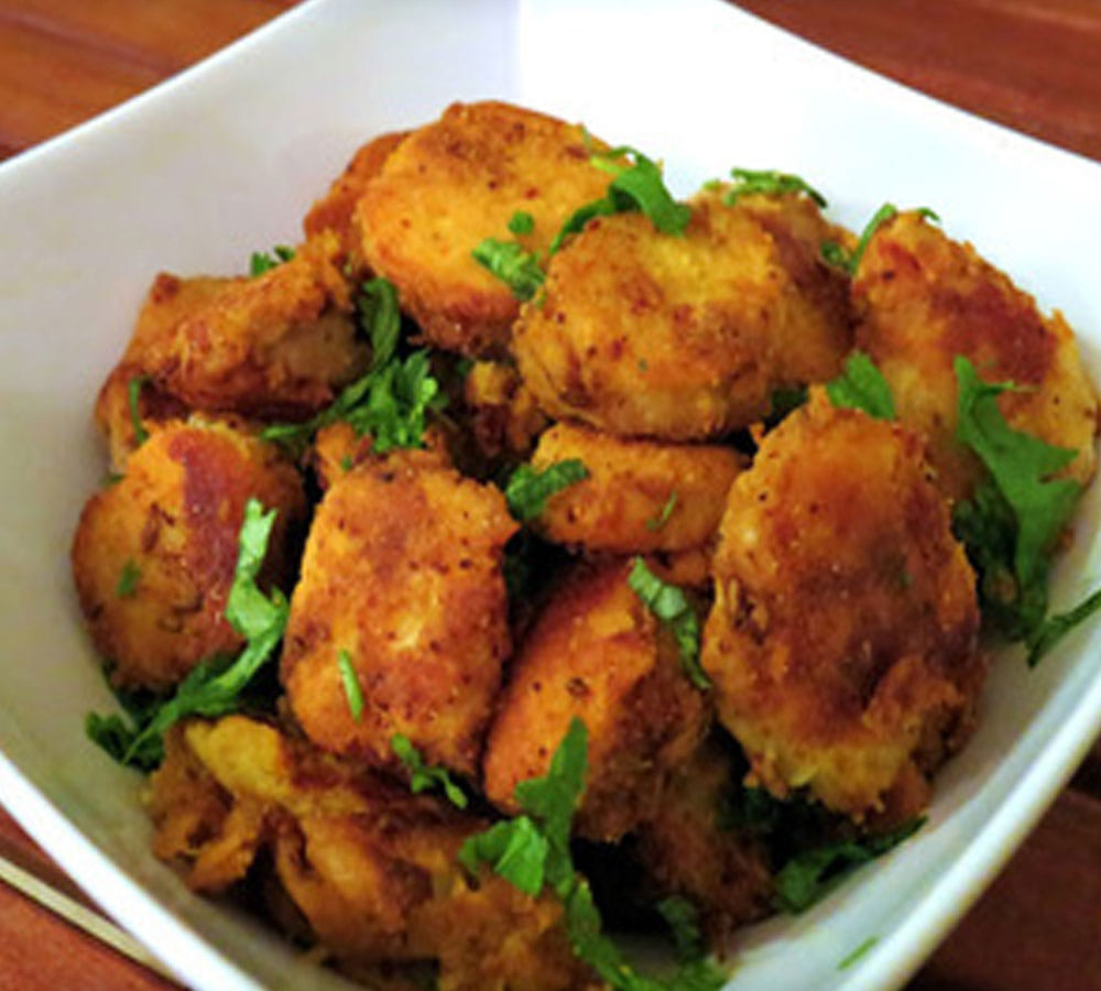 anant chaturdashi 2019: how to make arbi kofta and mint yogurt dip