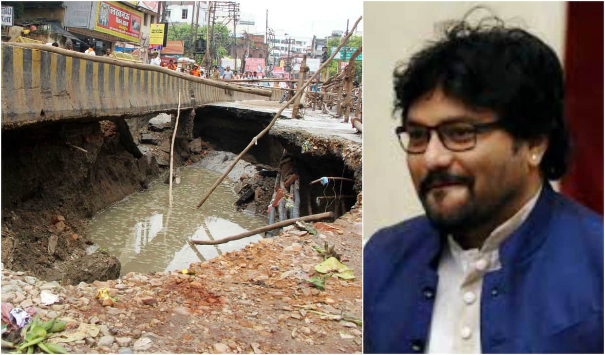 Babul Supriyo trolled on twitter Varanasi road caves
